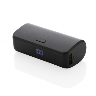 Logotrade promotional item picture of: FlashCharge RCS rplastic 5000 mah fast charge powerbank